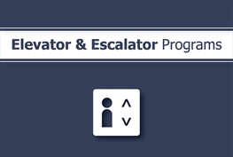 ELEVATORS & ESCALATORS PROGRAMS