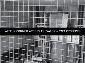 Wittur Corner Access Elevator - 4727 Project