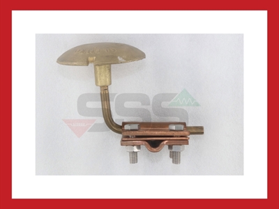 Code 6424100/ELEMKO Cu AIR TERMINAL STRIKE PAD MUSHROOM