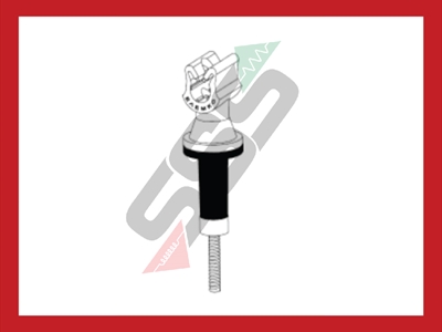 Code 6173101/ Elemko Conductor fastener on tile roof