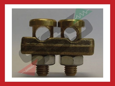 Code 6225204 /Elemko Double Bonding Clamp for conductor