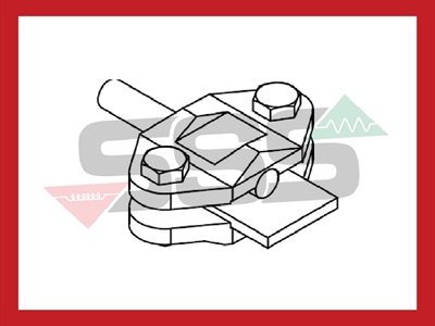 Code 6255132/Elemko ZG/Cu-A test clamp