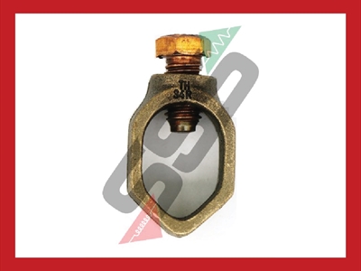 Code 6330117/Elemko Copper alloy clamp for earth electrode