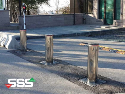 SSS-WHITE ROSE RISING BOLLARDS SYSTEMS