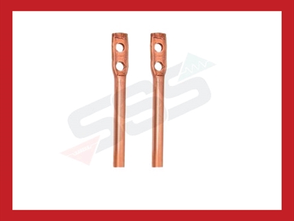 Code 6422200/ELEMKO Cu EARTH LEAD-IN RODS DIAM 16*2000mm (SINGLE POINT)