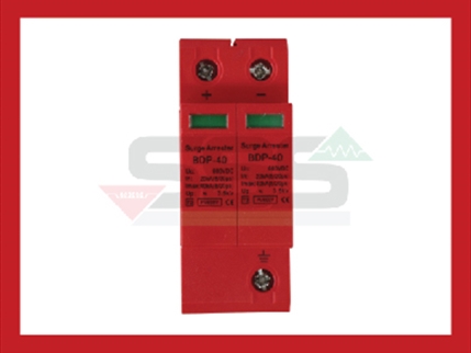 SSS SPD PV 600 VDC T2 20KA-40KA 2 POLE