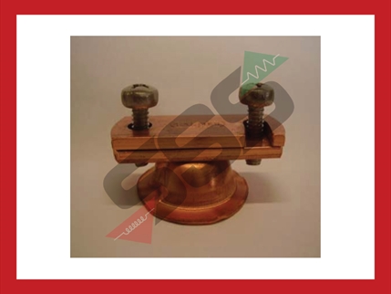 Code 6121240/Elemko Copper fastener for tape conductors up to 40x6mm