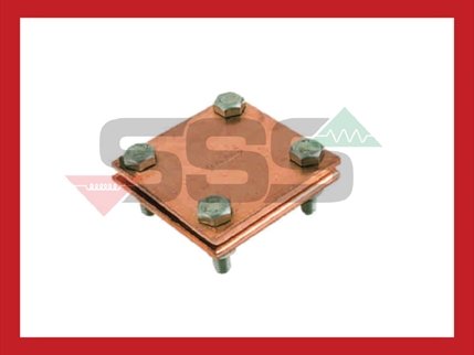 Code 6224040/Elemko copper tape clamp