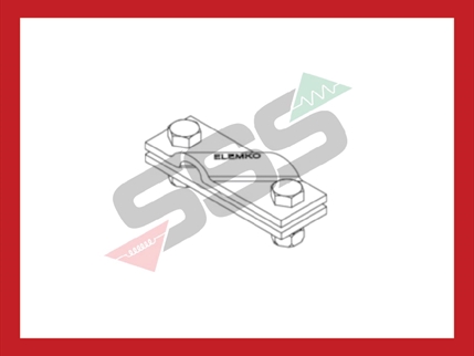 Code 6228040/Elemko copper round connector clamp