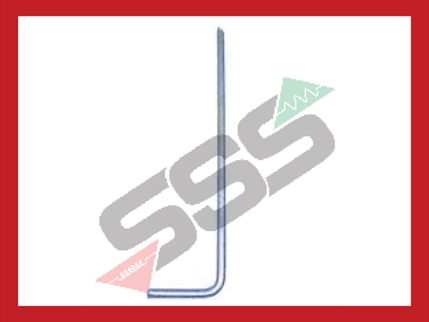 Code 6441106/Elemko Aluminium alloy air terminal rod