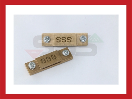 Code 3537/SSS ELEMKO TAPE FASTENER COPPER UP TO 4.3MMX25MM