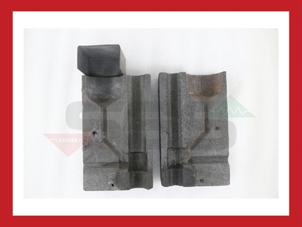 Code 1608303/ELEMKO MOULD FOR "T" CONNECTION REBAR DIAM. 25 MM AND CONDUCTOR 50 MM2