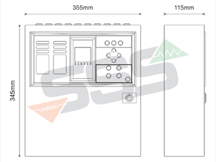 Code 2904/Olympia BSR-1002 Addressable Fire detection panel 2 loops/128 zones