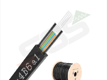 SSS ELEVATOR TRAVELLING CABLE - Four core optical fiber FTTH Cable with FRP Steel Wire
