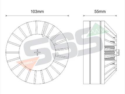 Code 2906/Olympia BSR-6157 Addressable optical smoke and rate-of-rise heat detector integrated isolator